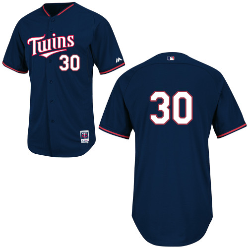 Kevin Correia #30 Youth Baseball Jersey-Minnesota Twins Authentic 2014 Cool Base BP MLB Jersey